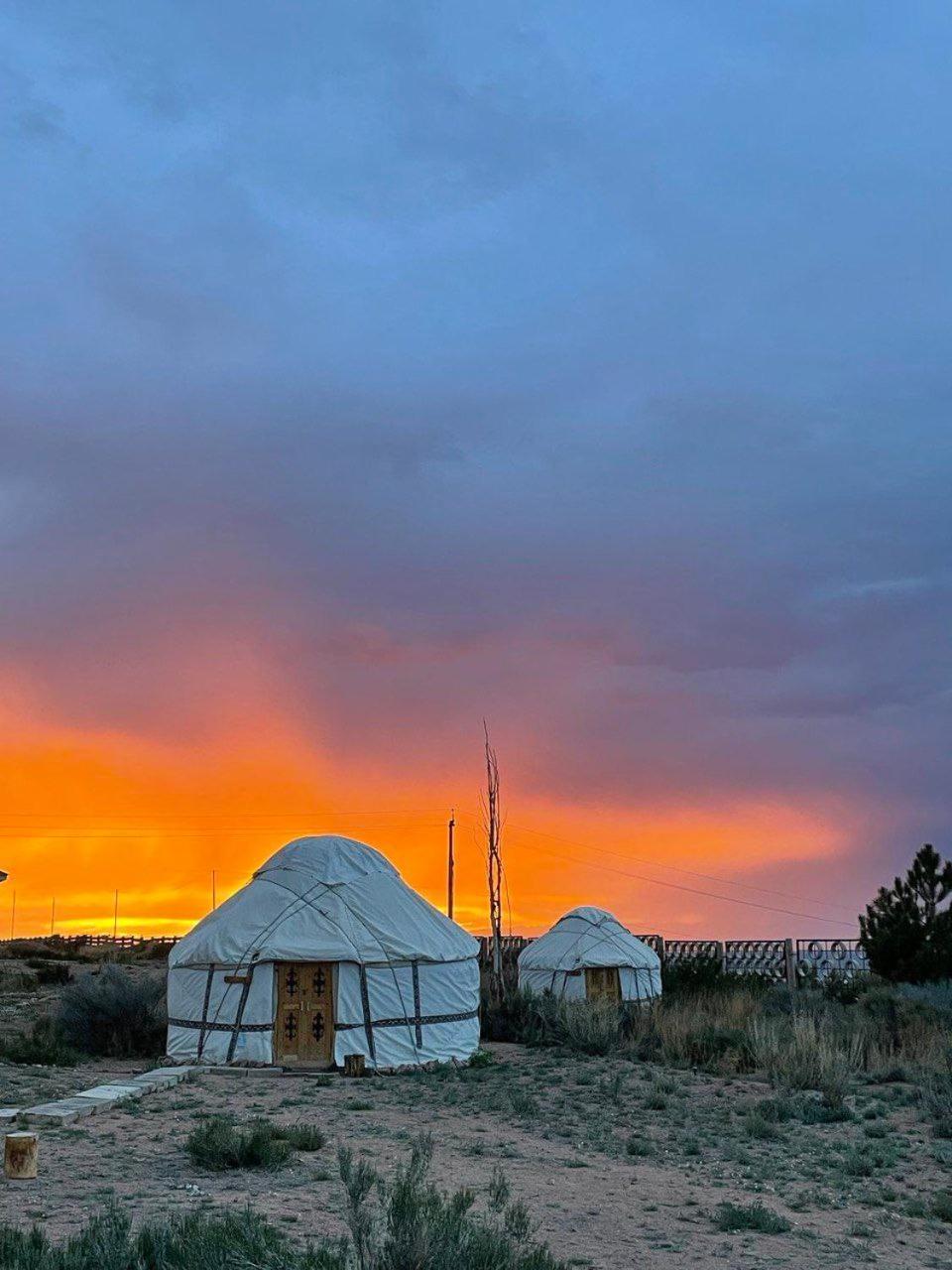 Bed and Breakfast Agat Yurt Camp Kaji-Say Екстер'єр фото